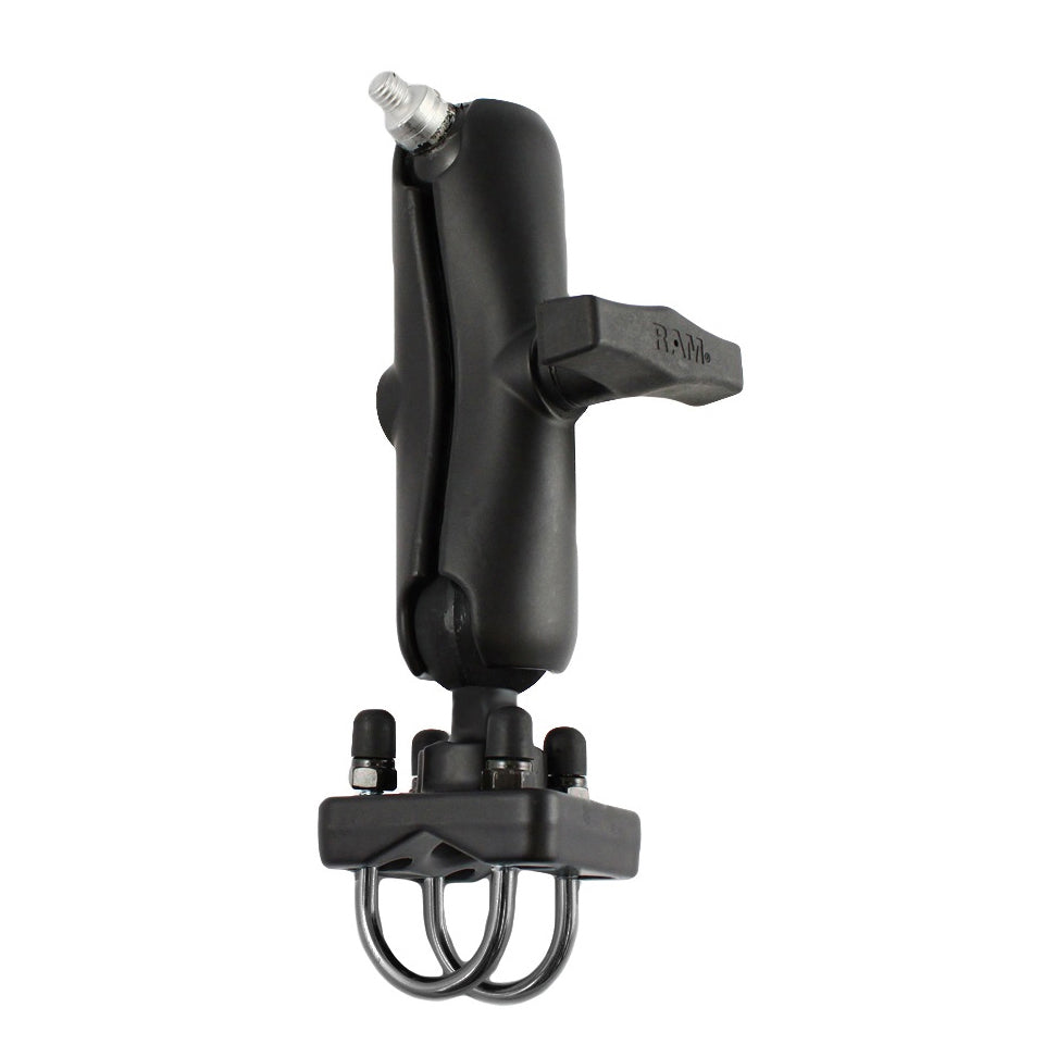 RAM® Double U-Bolt Mount with 3/8"-16 Threaded Stud