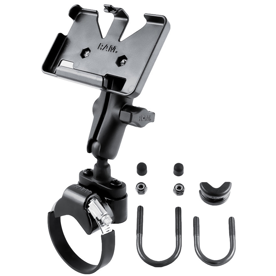 RAM® ATV/UTV Double Ball Rail Mount for Garmin nuvi 1300 Series + More