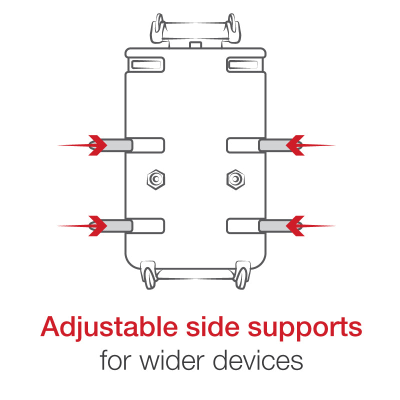 RAM® Quick-Grip™ XL Phone Mount with Twist-Lock™ Suction Cup - Long