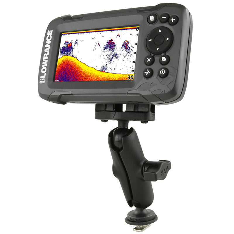 RAM® Track Ball™ Double Ball Mount for Lowrance Hook² & Reveal Series