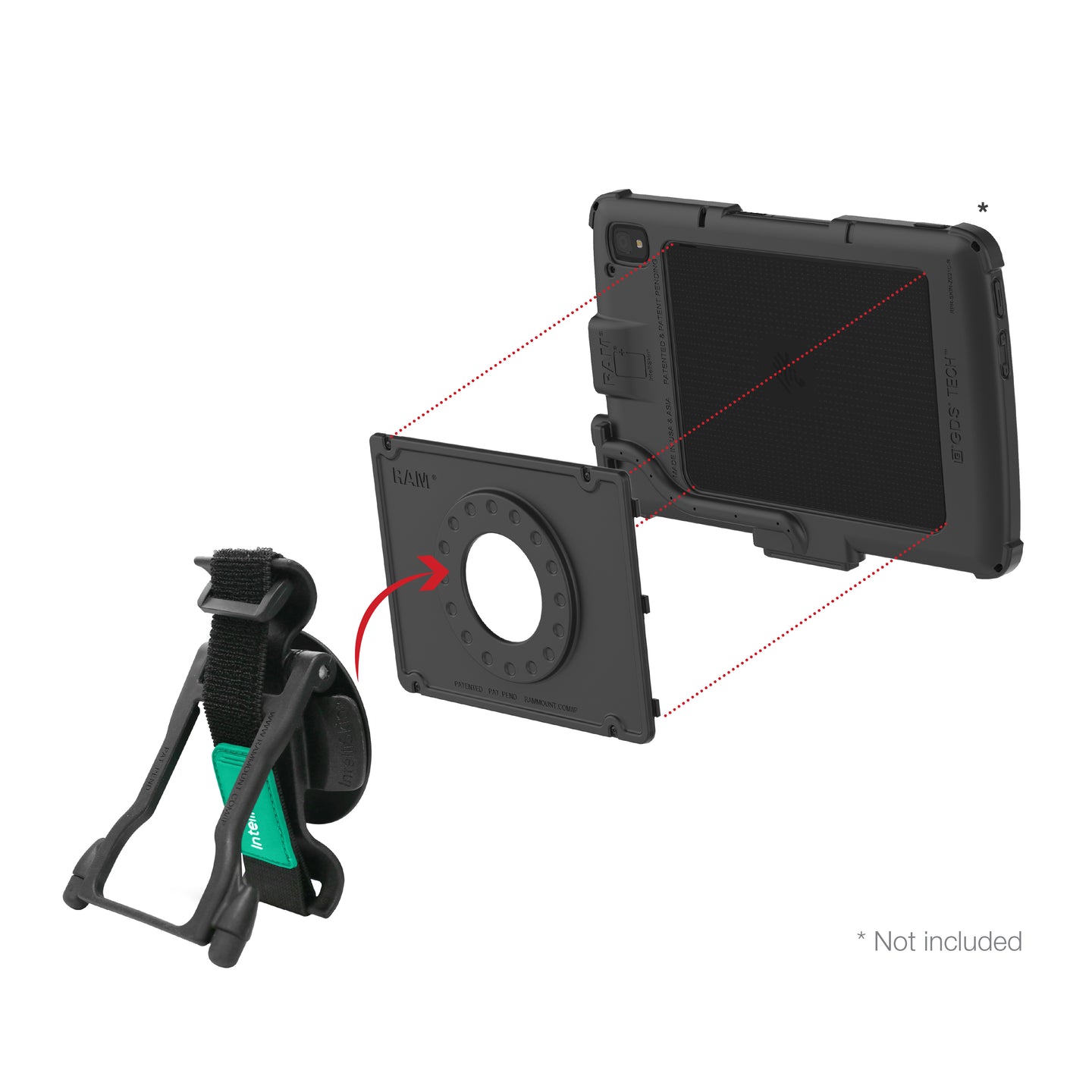 GDS® Hand-Stand™ for Zebra ET4x 10” Enterprise Tablet