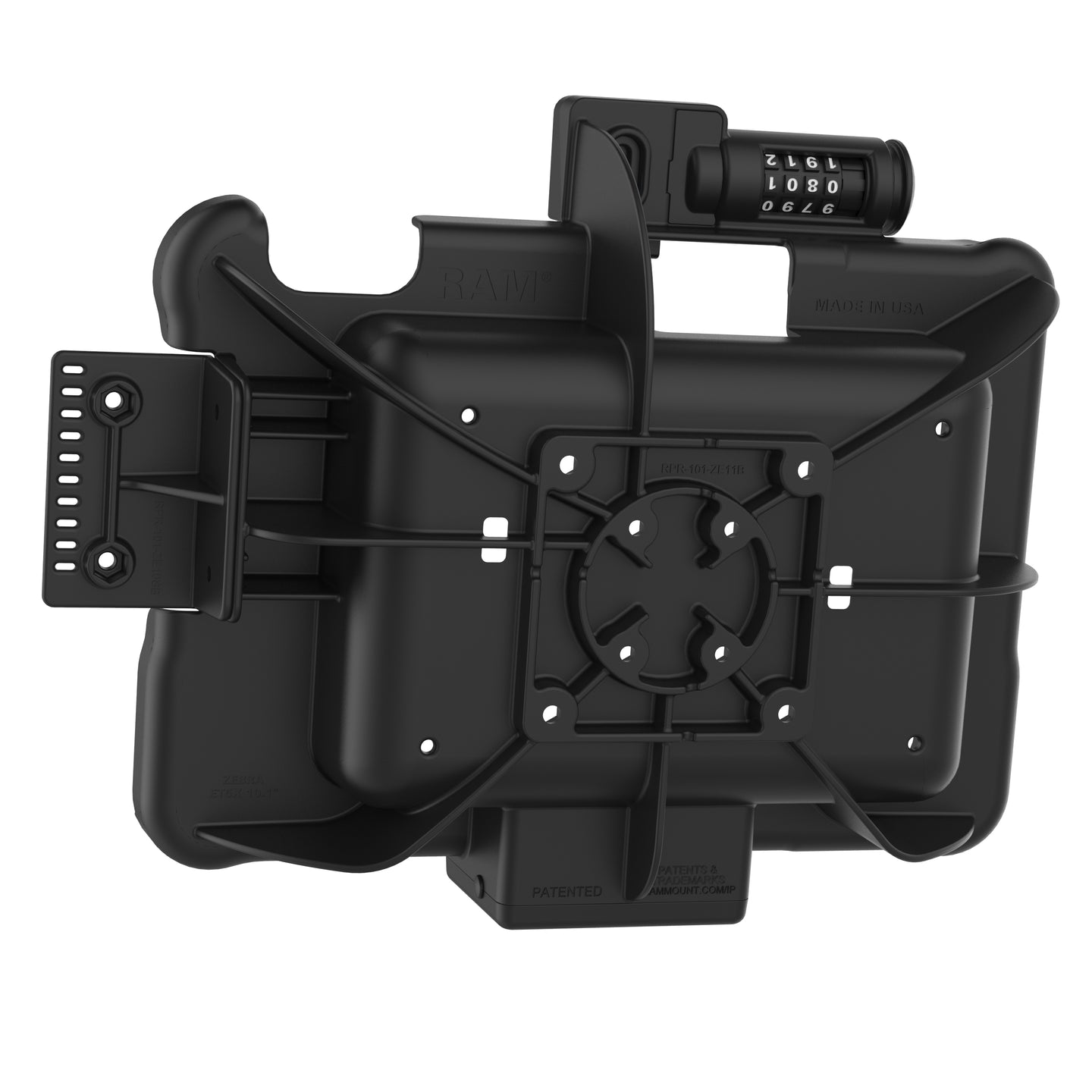 GDS® Combo Locking Form-Fit Holder for Zebra ET5x 10.1" Series