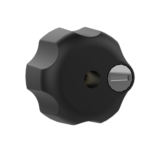 RAM® Key Lock Knob with Steel Insert for B Size Socket Arms