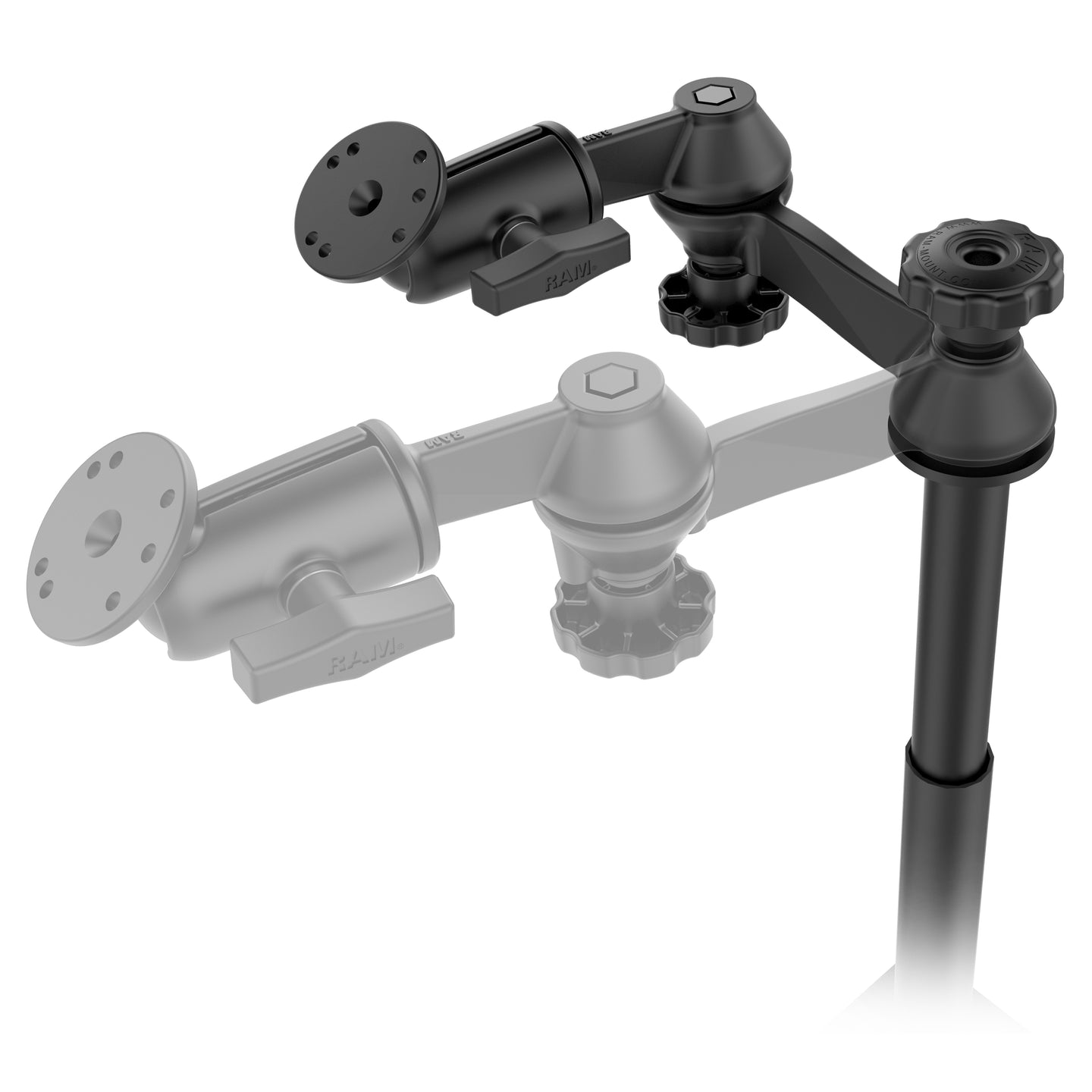 RAM® No-Drill™ Mount for '20-23 Ford Police Interceptor Utility