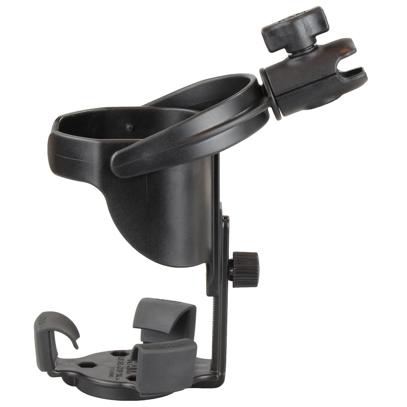 RAM® Level Cup™ XL 32oz Drink Holder with Large Strap Clamp Base