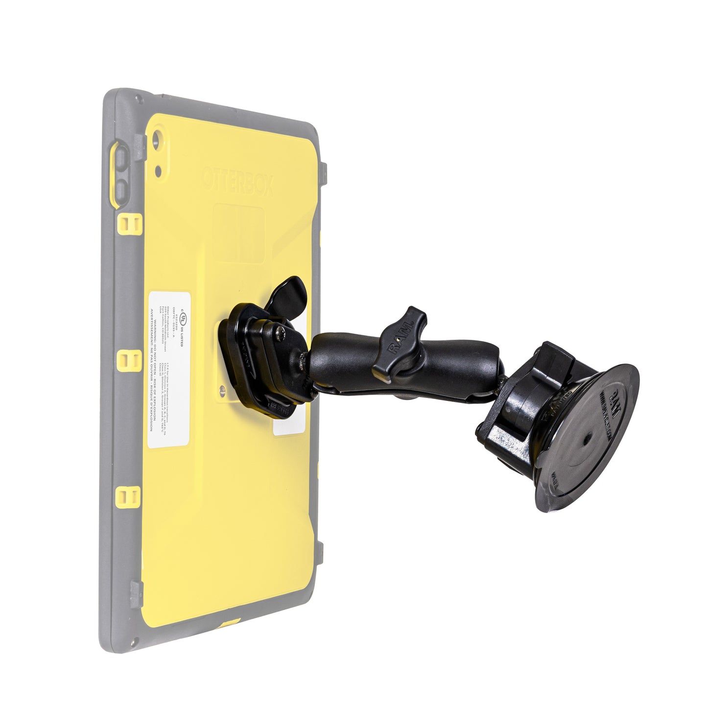 RAM® Twist-Lock™ Suction Cup Mount with EZY-Mount™ Quick Release Adapter