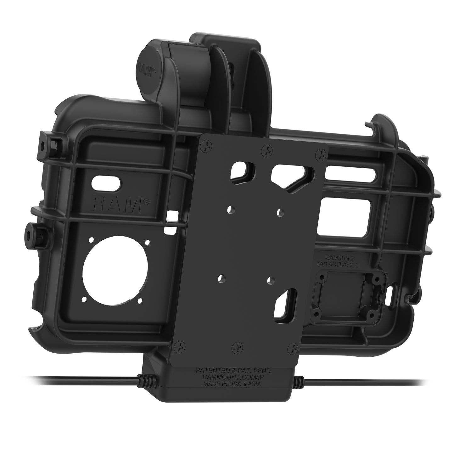 RAM® Low-Profile Power + Single USB Dock for Tab Active3