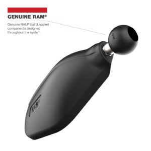 RAM® Tough-Mirror™ Kit with M10-1.25 Bases - Long Arm