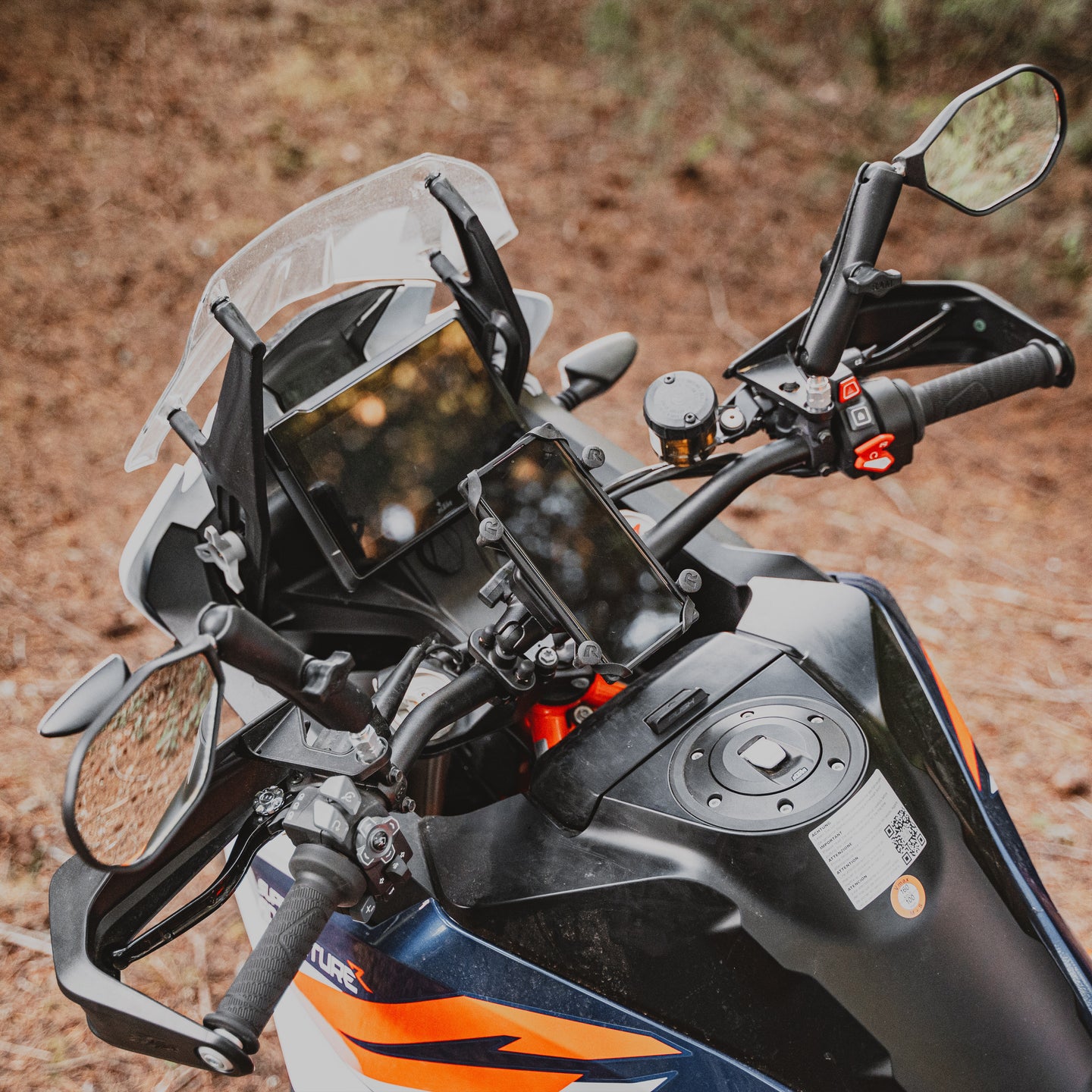 RAM® Tough-Mirror™ Right Mirror with Ball